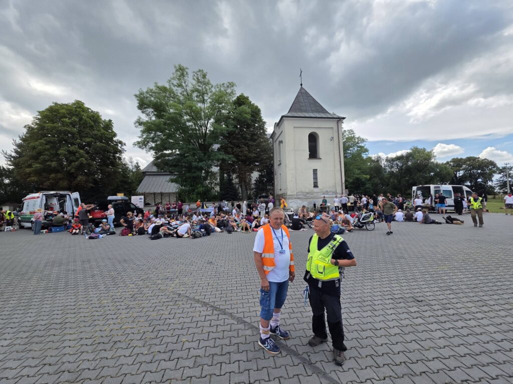 Postój i obiad w Kozłowie