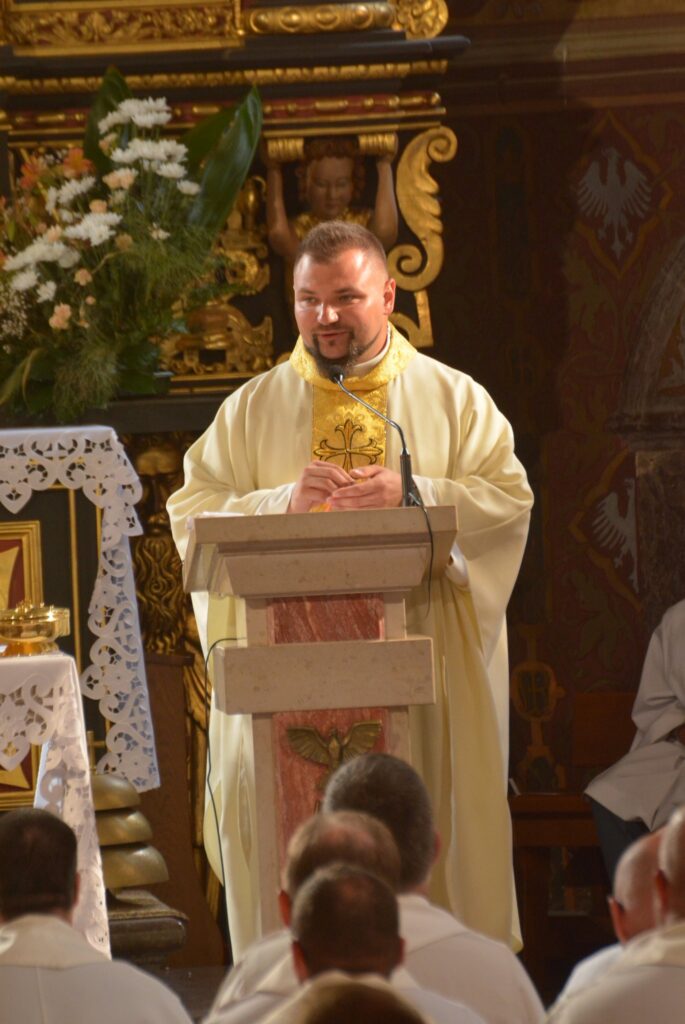 Msza święta w Małogoszczu